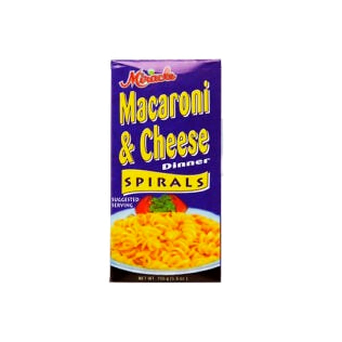 Miracle Macaroni & Cheese Dinner Spirals 400G