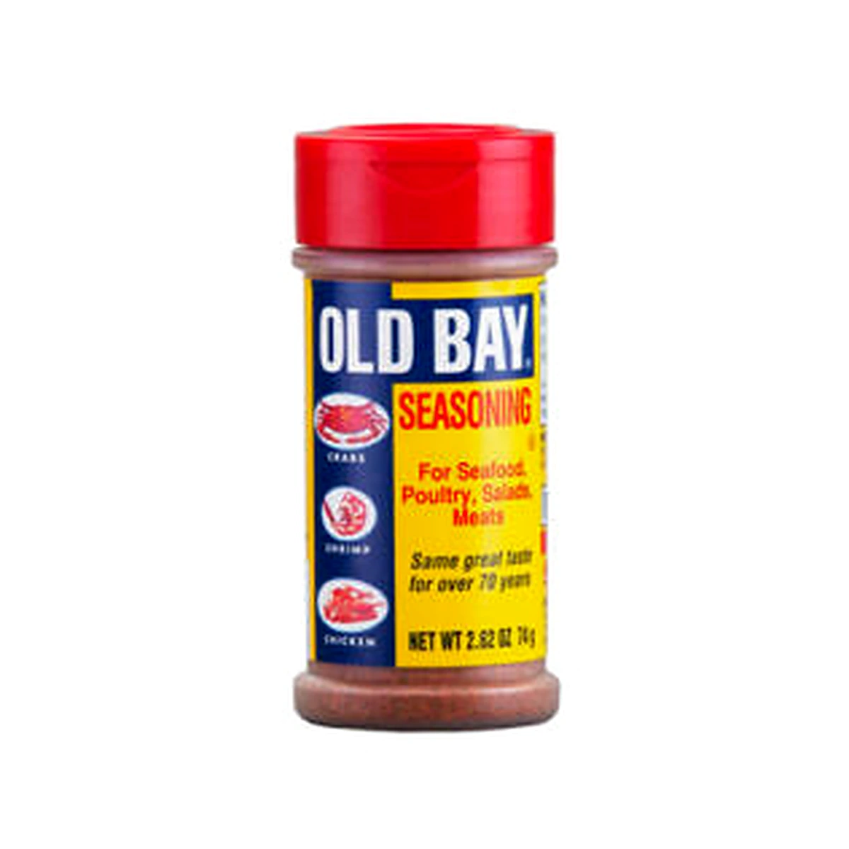 OLD BAY Seasoning FOR Seafood, Poultry, Salads, Meats 2.62 OZ