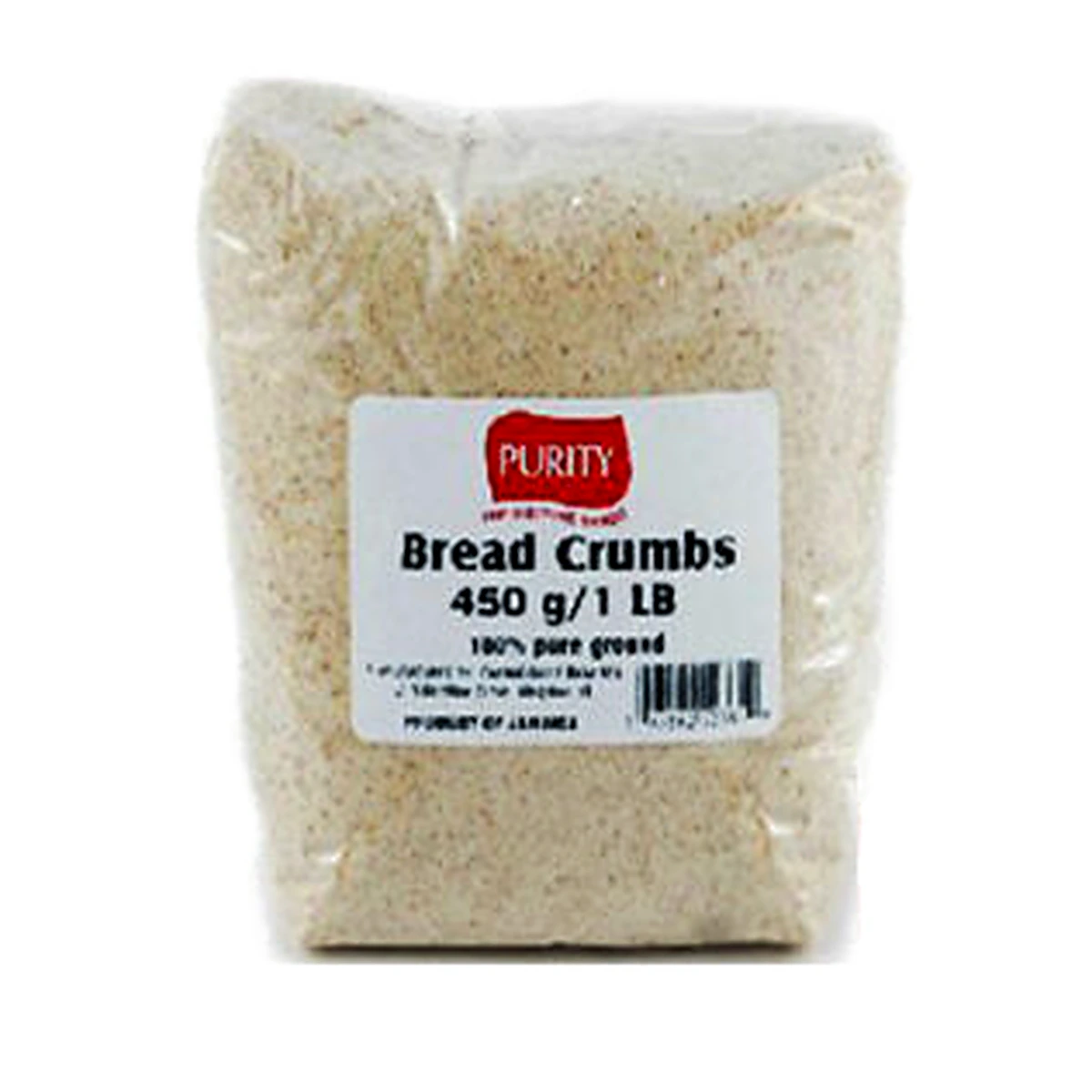 Purity Bread Crumbs 450G / 1Lb