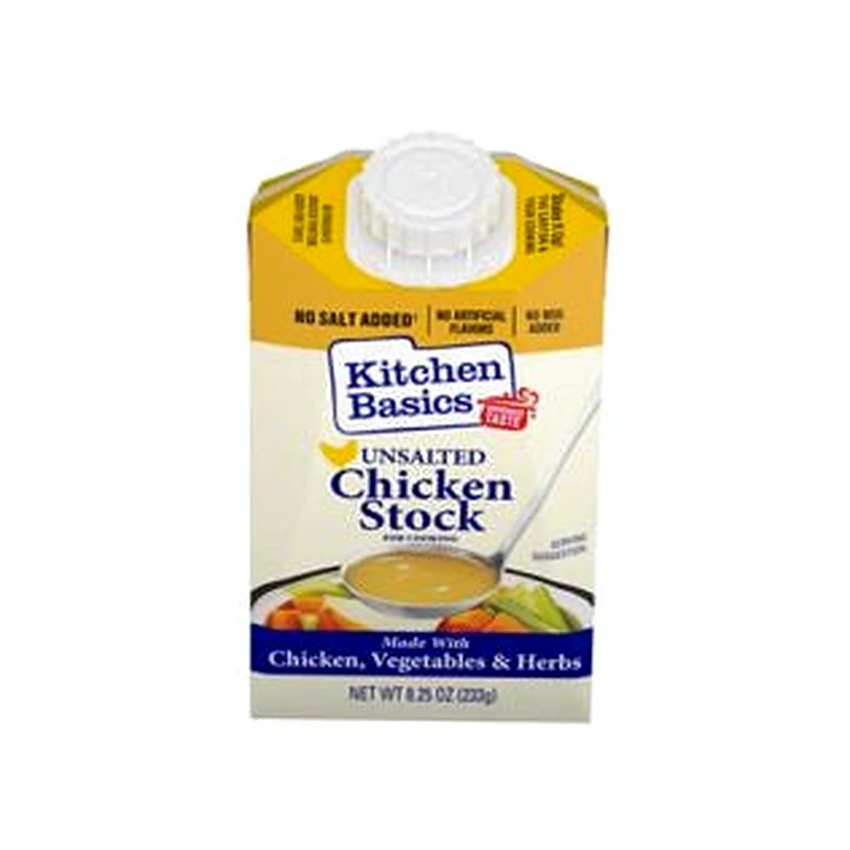 Kitchen Bascis Unsalted Chicken Stock 233G