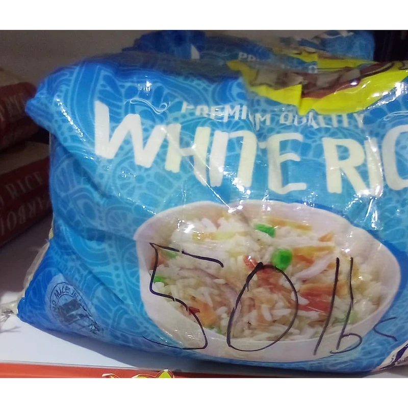Premium Quality White Rice (50 Lb Bulk Bag)
