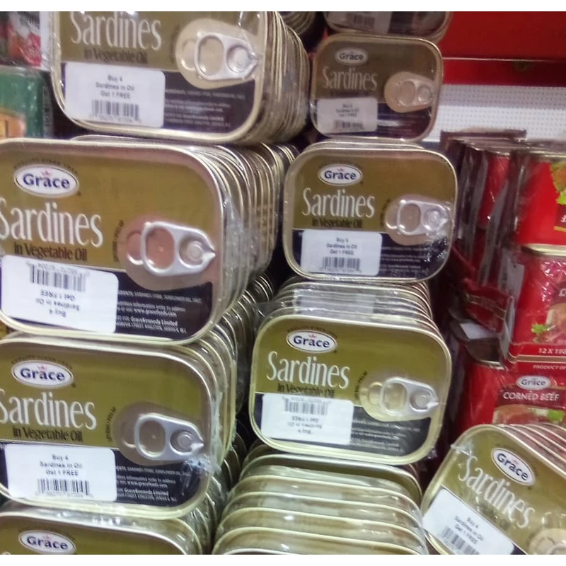Grace Sardines in Vegetable Oil 106g (5-Tin Value Pack - Buy 4 Get 1 Free)
