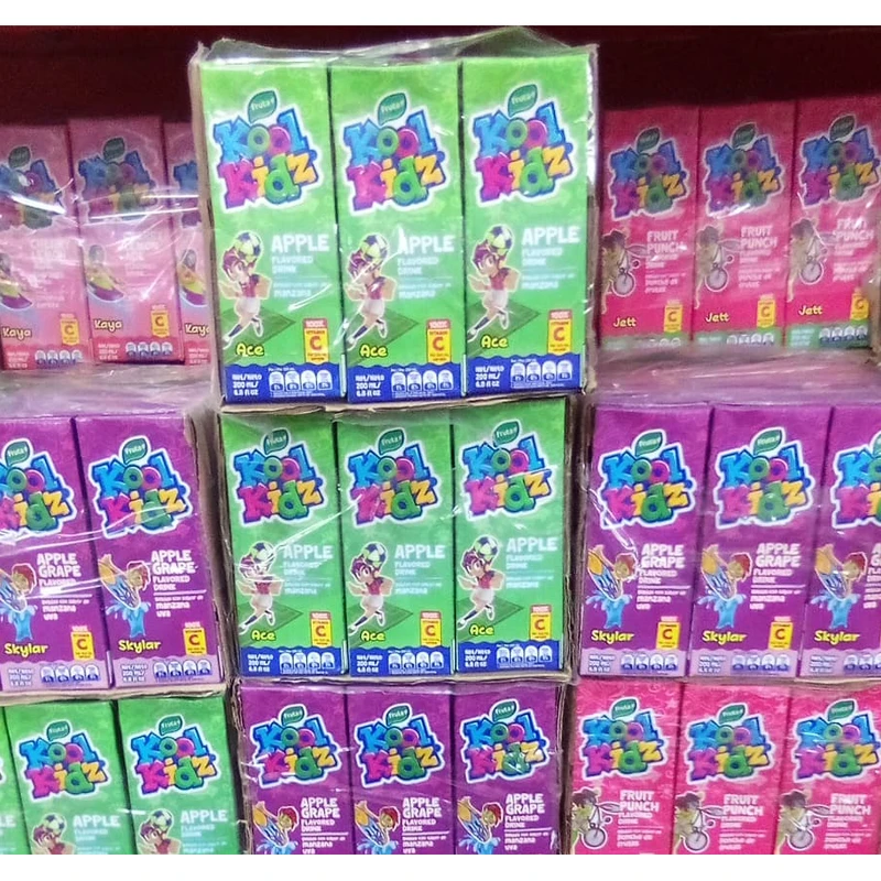 Kool Kidz Assorted Juice Drink 200ml (12-Pack Box)