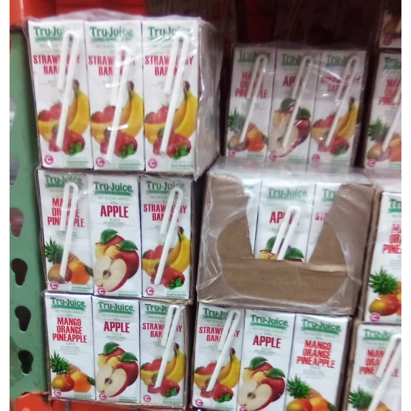 Tru-Juice 100% Pure Juice Assorted 200ml (12-Pack Box)