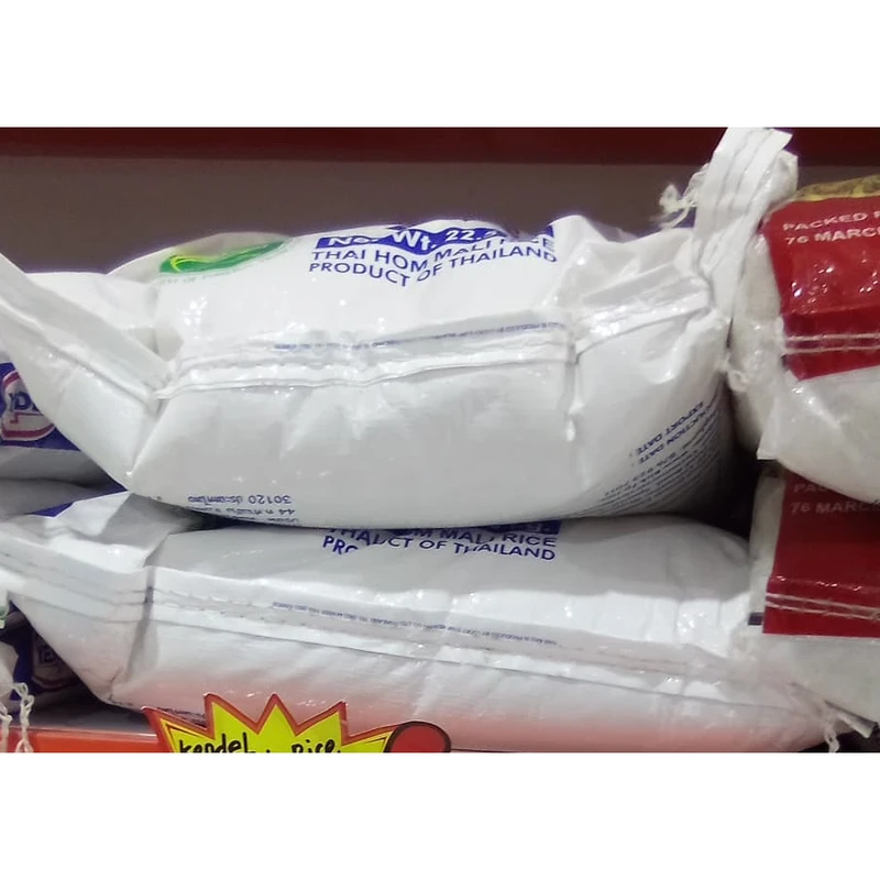 Kendel Premium Jasmine White Rice 22.5kg (50 Lb Bulk Bag)