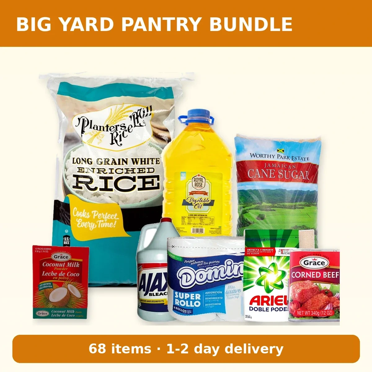Pantry Big Yard Bundle (68 items)