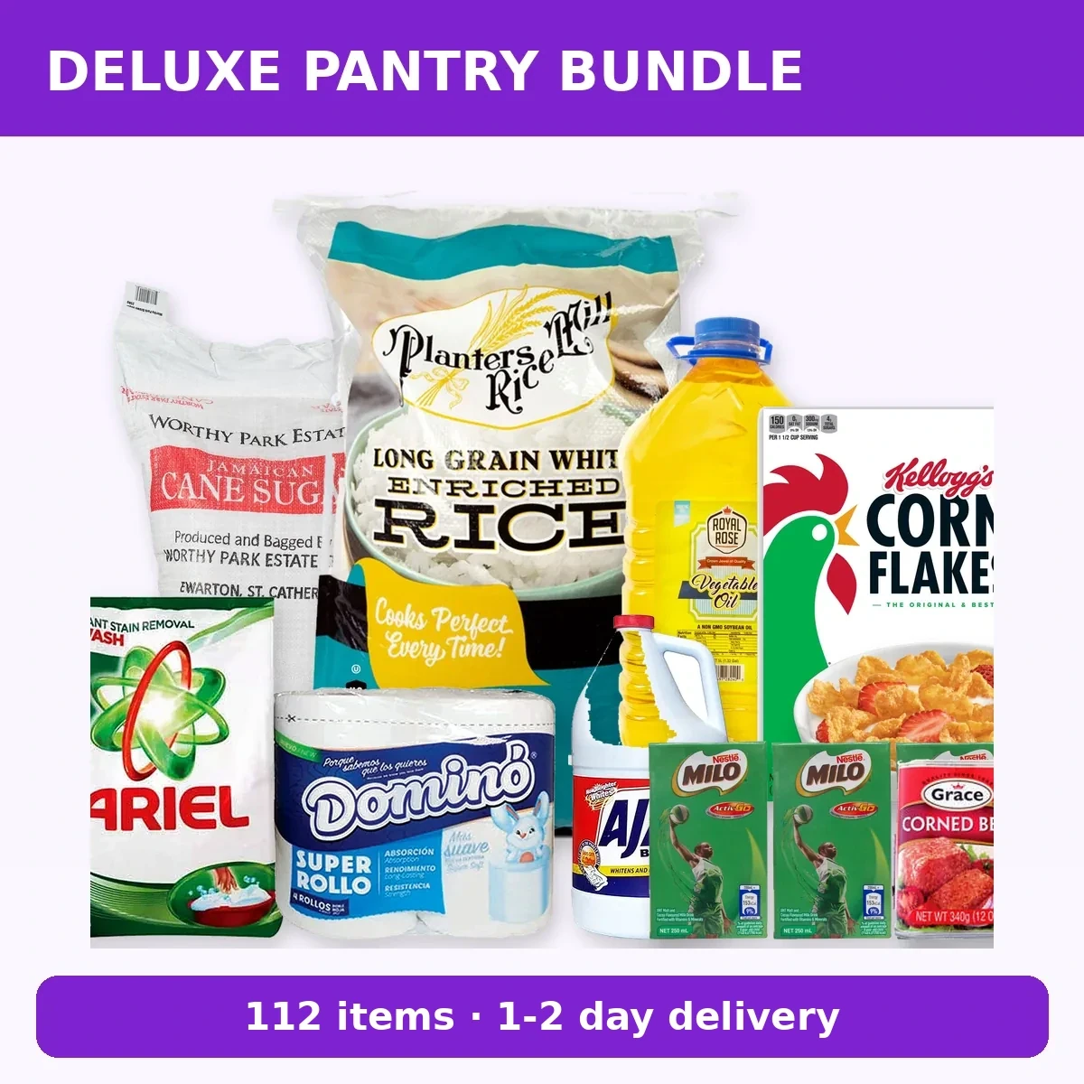 Pantry Deluxe Bundle (112 items)