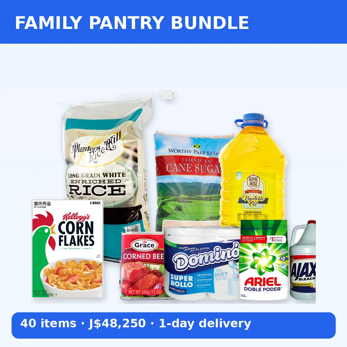 Pantry Family Bundle (40 items)