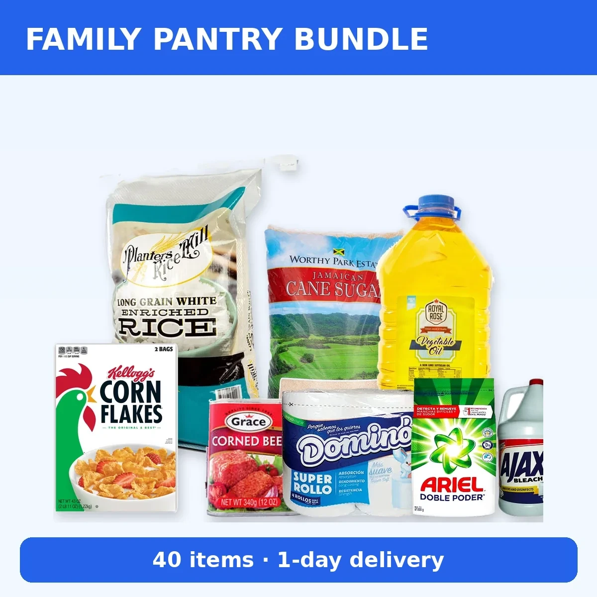 Pantry Family Bundle (40 items)