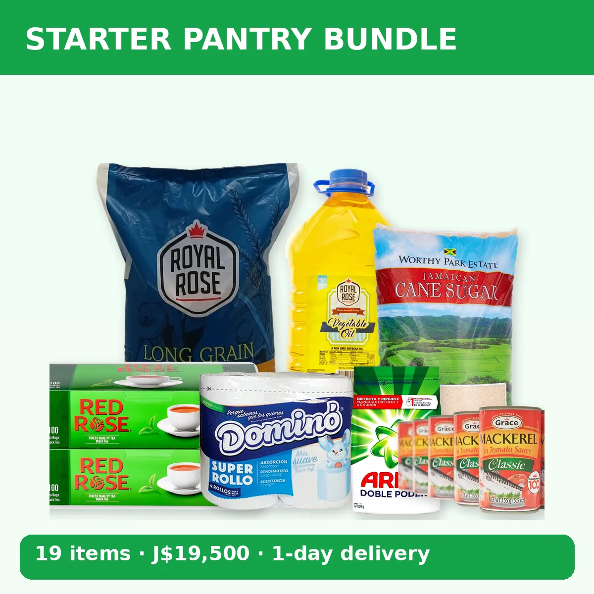 Pantry Starter Bundle (19 items)